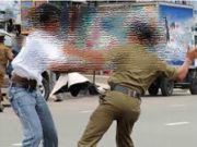 இளைஞர்களை வழிமறித்து சரமாரியாக தாக்கிய பொலிஸார்