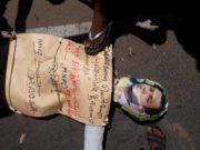 அய்யூப் அஸ்மீனின் கொடும்பாவி முஸ்லீம்களினால் யாழில் எரிப்பு