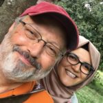 Missing Saudi Journalist Jamal Khashoggi with his fiance Hatice Cengiz