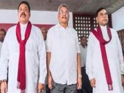 நாட்டை விட்டு வெளியேற மாட்டோம் என மஹிந்தவும், பசிலும் அறிவிப்பு!